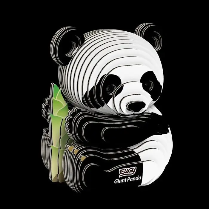 Bild: 9421036940633 | EUGY - 3D Bastelset Grosser Panda | Kit (Bastelset) | In Karton | 2026
