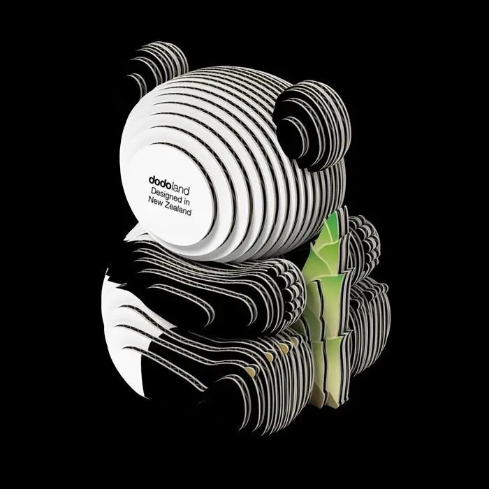 Bild: 9421036940633 | EUGY - 3D Bastelset Grosser Panda | Kit (Bastelset) | In Karton | 2026