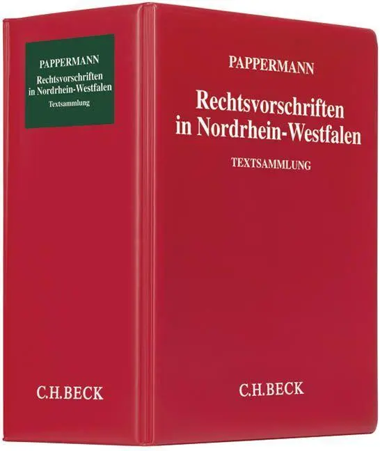 Cover: 9783406500633 | Rechtsvorschriften in Nordrhein-Westfalen (ohne...