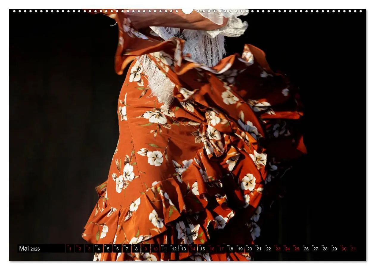 Bild: 9783457850633 | Flamenco. Spanischer Tanz (Wandkalender 2026 DIN A2 quer), CALVENDO...