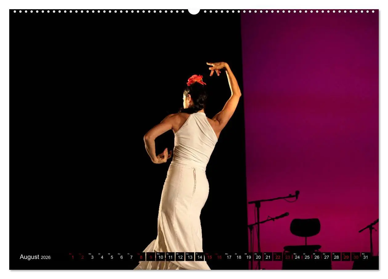 Bild: 9783457850633 | Flamenco. Spanischer Tanz (Wandkalender 2026 DIN A2 quer), CALVENDO...