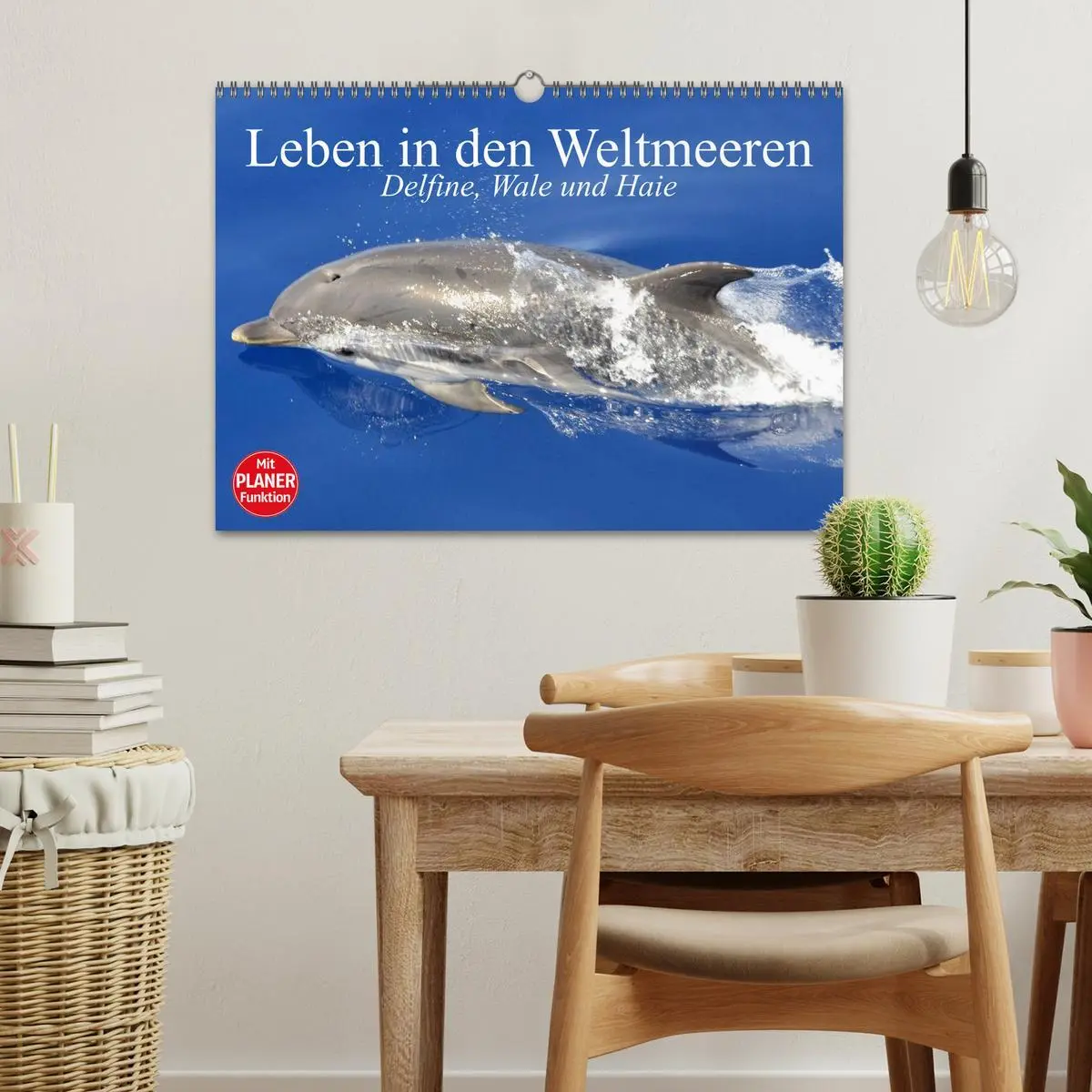 Bild: 9783516010633 | Leben in den Weltmeeren. Delfine, Wale und Haie (Wandkalender 2026...