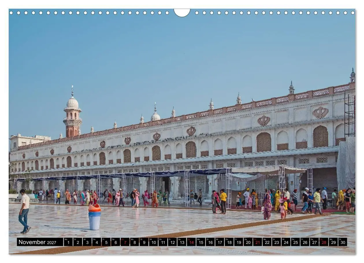 Bild: 9783569720633 | Amritsar - Der goldene Tempel (Wandkalender 2027 DIN A3 quer),...