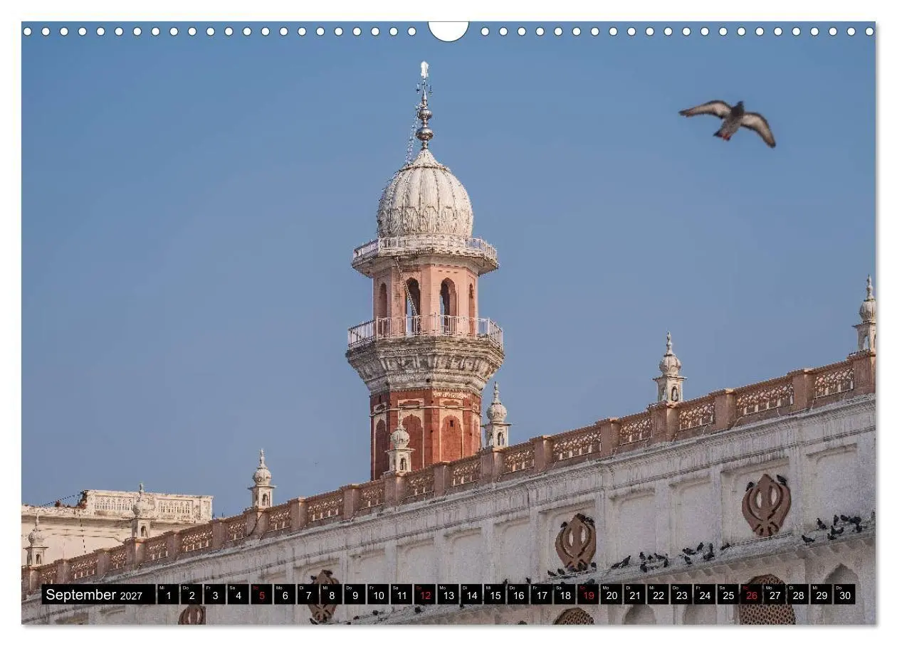 Bild: 9783569720633 | Amritsar - Der goldene Tempel (Wandkalender 2027 DIN A3 quer),...