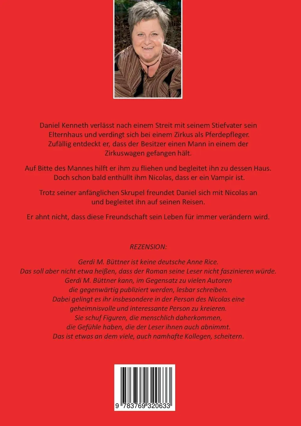 Rückseite: 9783769320633 | Blutsfreunde | Vampir-Saga Teil 1 | Gerdi M. Büttner | Taschenbuch