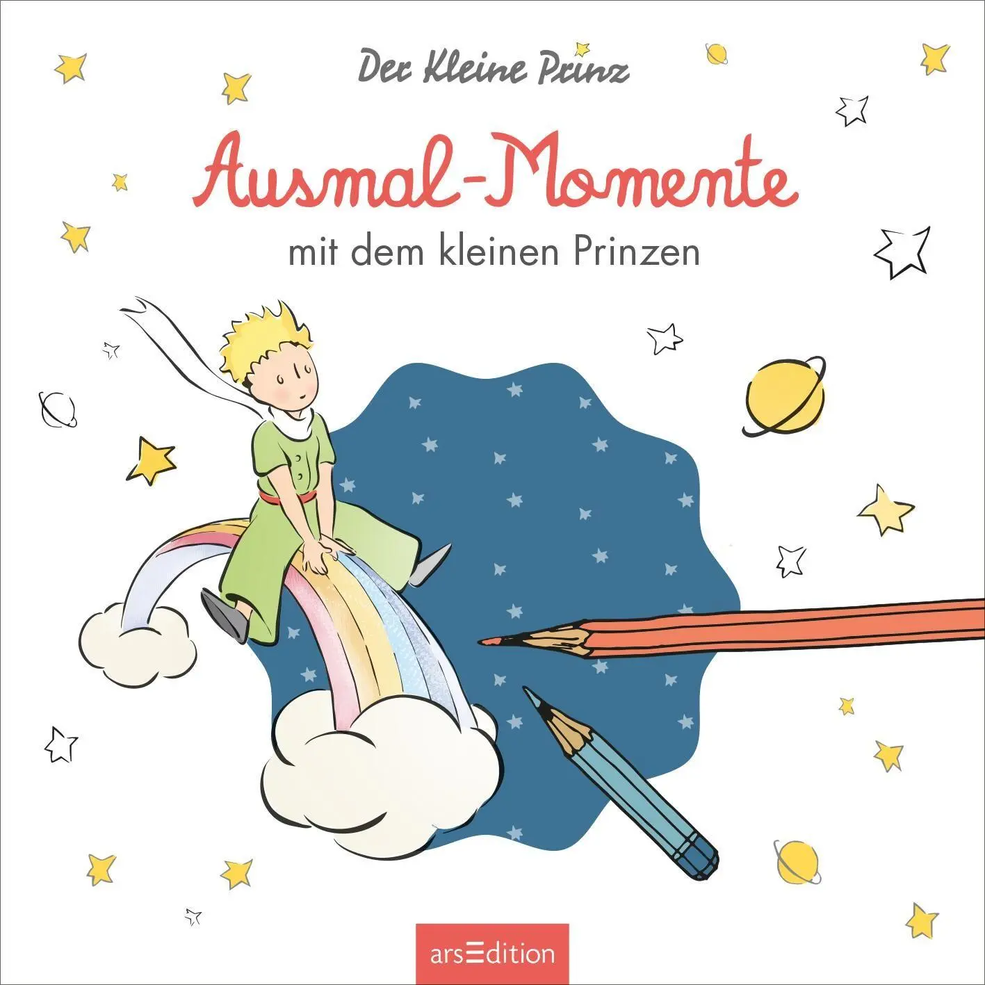 Bild: 4014489140733 | Ausmal-Momente mit dem kleinen Prinzen | Antoine de Saint-Exupéry