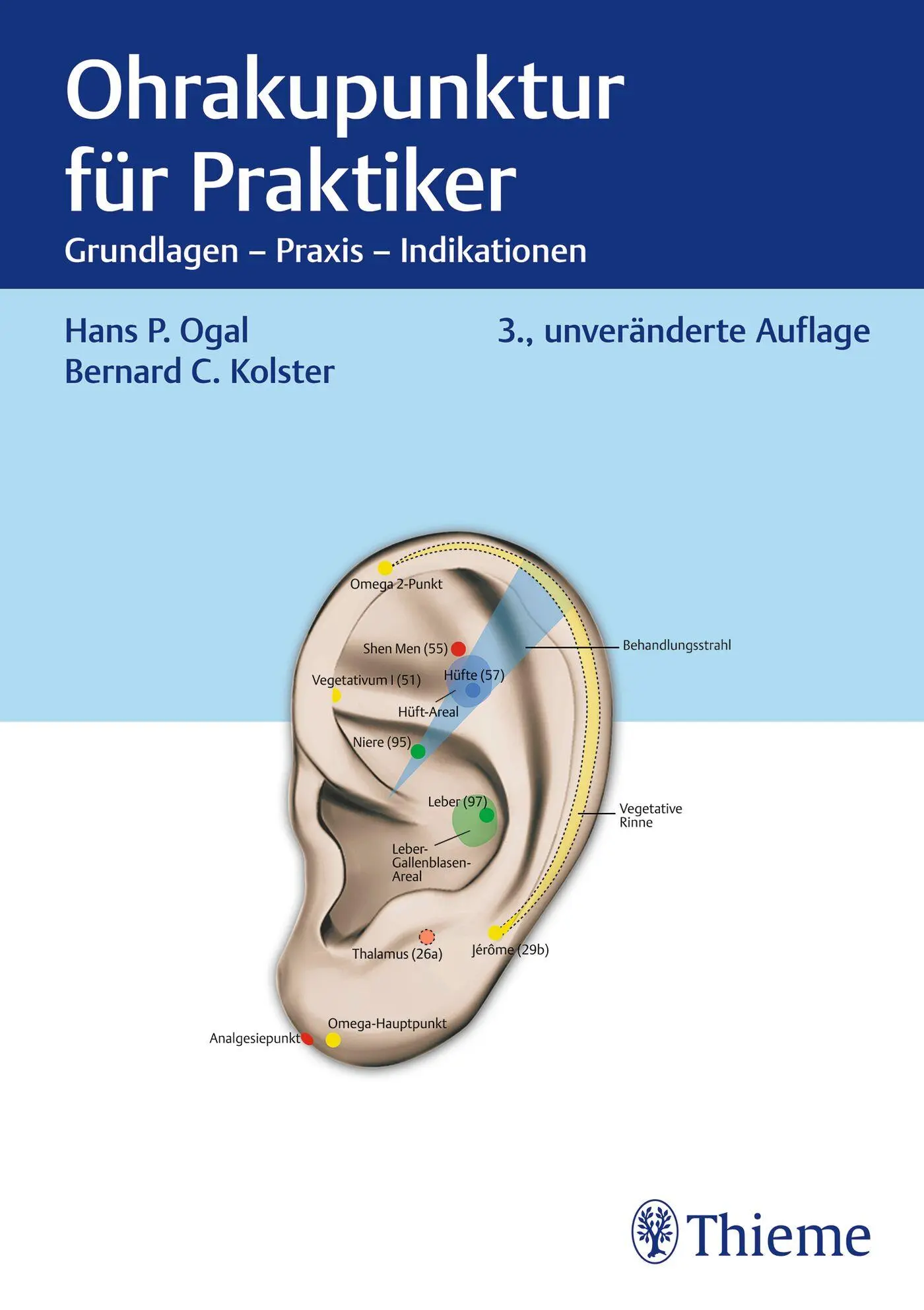Cover: 9783132400733 | Ohrakupunktur für Praktiker | Grundlagen - Praxis - Indikationen