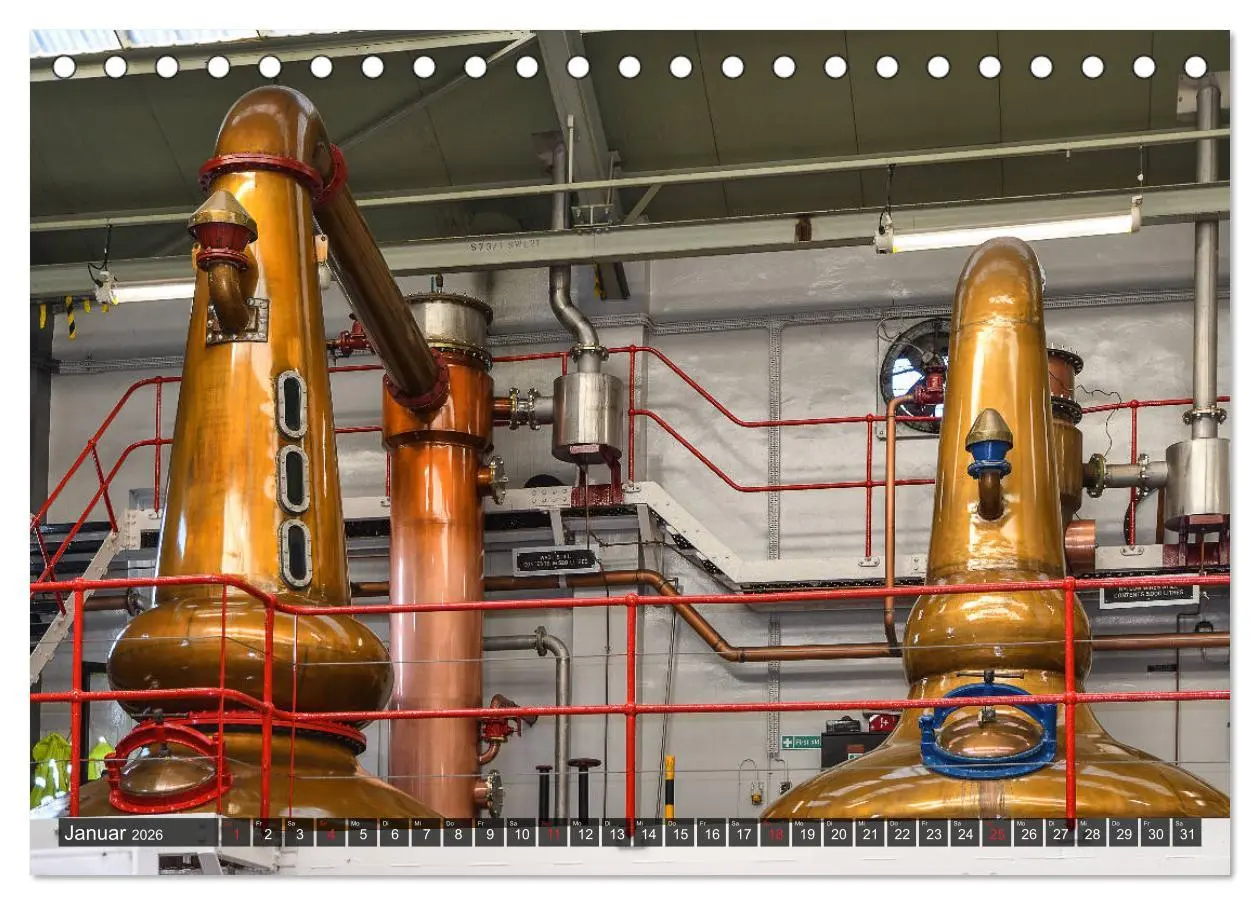 Bild: 9783457770733 | Whisky Distillery - Schottische Brennereien (Tischkalender 2026 DIN...