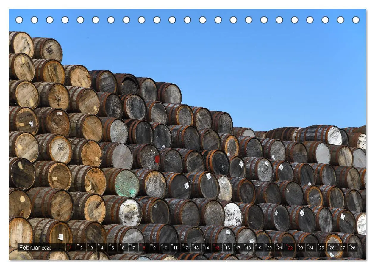 Bild: 9783457770733 | Whisky Distillery - Schottische Brennereien (Tischkalender 2026 DIN...