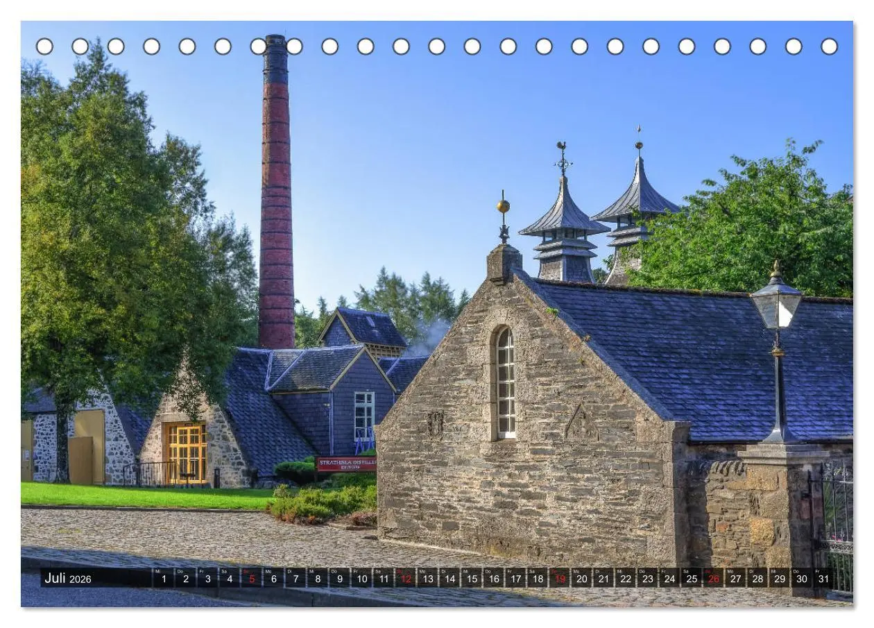 Bild: 9783457770733 | Whisky Distillery - Schottische Brennereien (Tischkalender 2026 DIN...