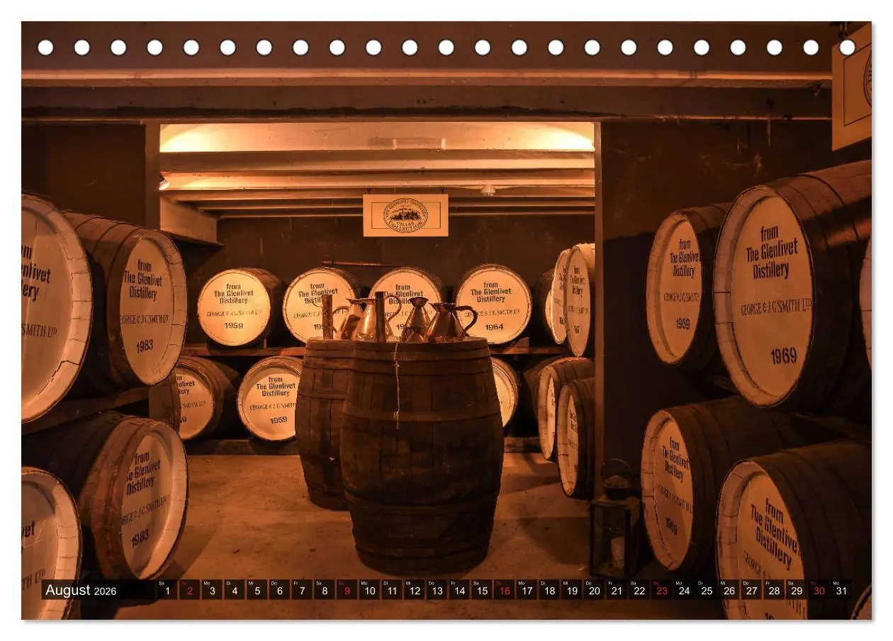 Bild: 9783457770733 | Whisky Distillery - Schottische Brennereien (Tischkalender 2026 DIN...