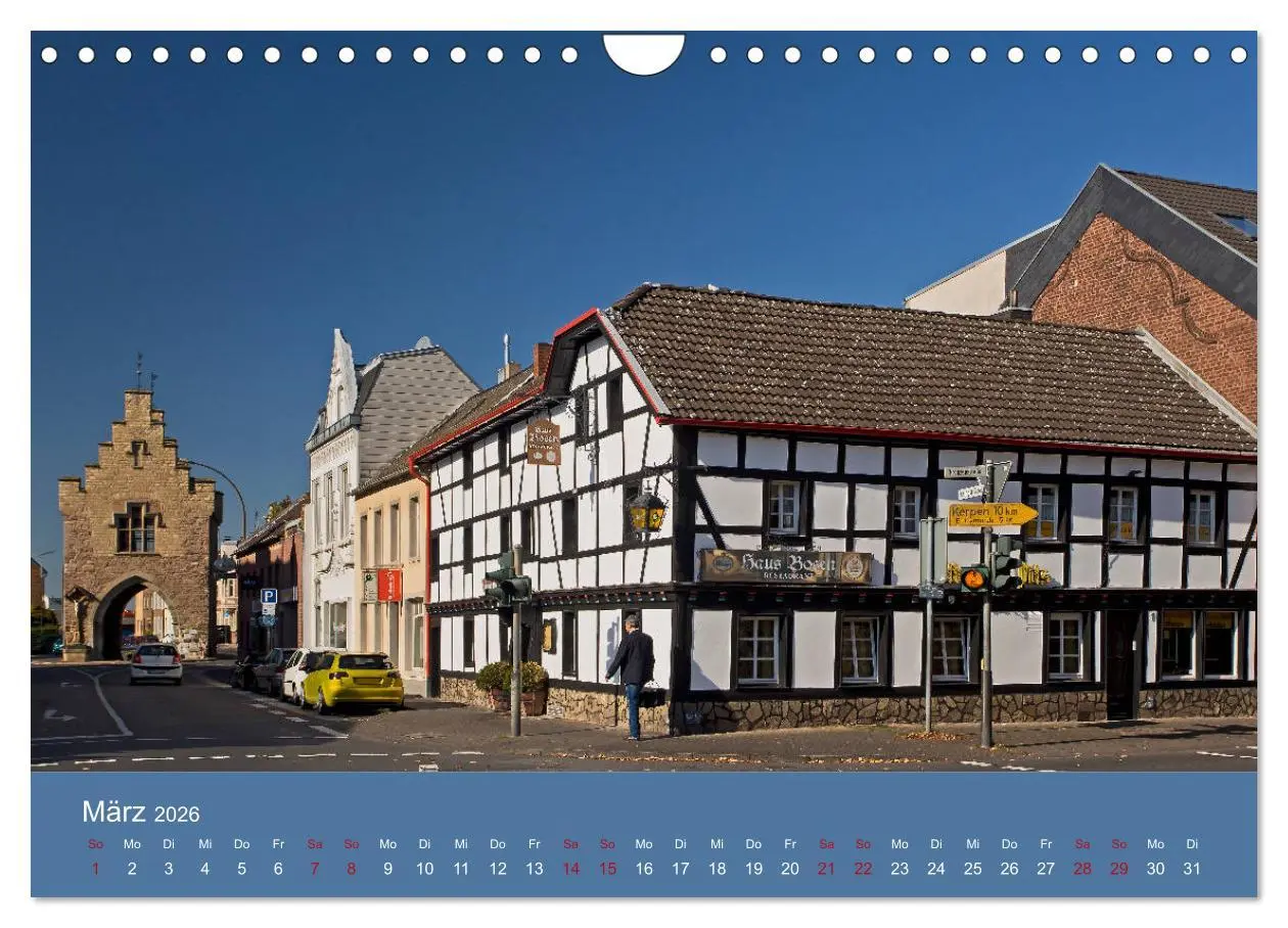 Bild: 9783457840733 | ERFTSTADT - Burgen und Bürgerhäuser (Wandkalender 2026 DIN A4...