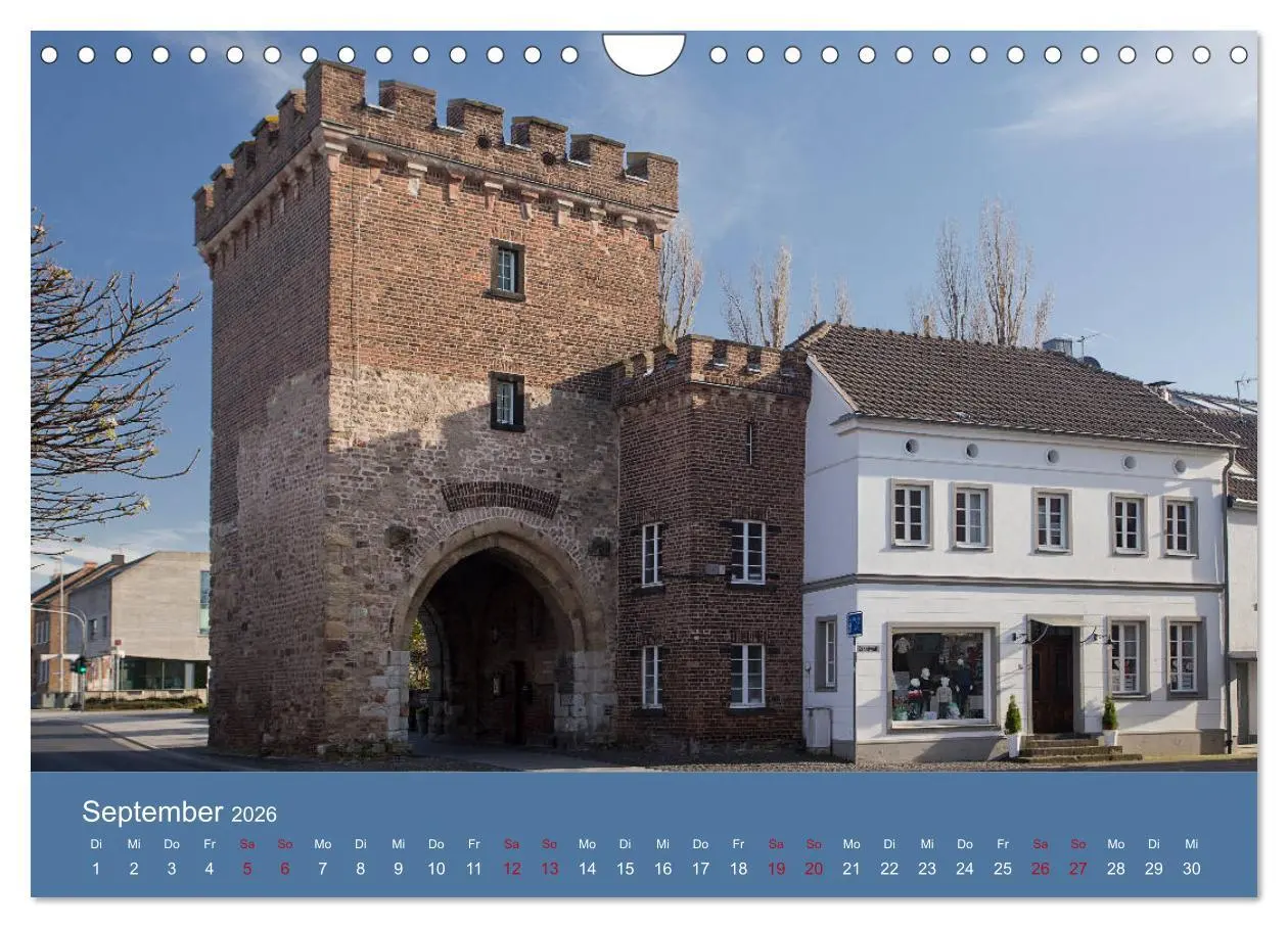 Bild: 9783457840733 | ERFTSTADT - Burgen und Bürgerhäuser (Wandkalender 2026 DIN A4...