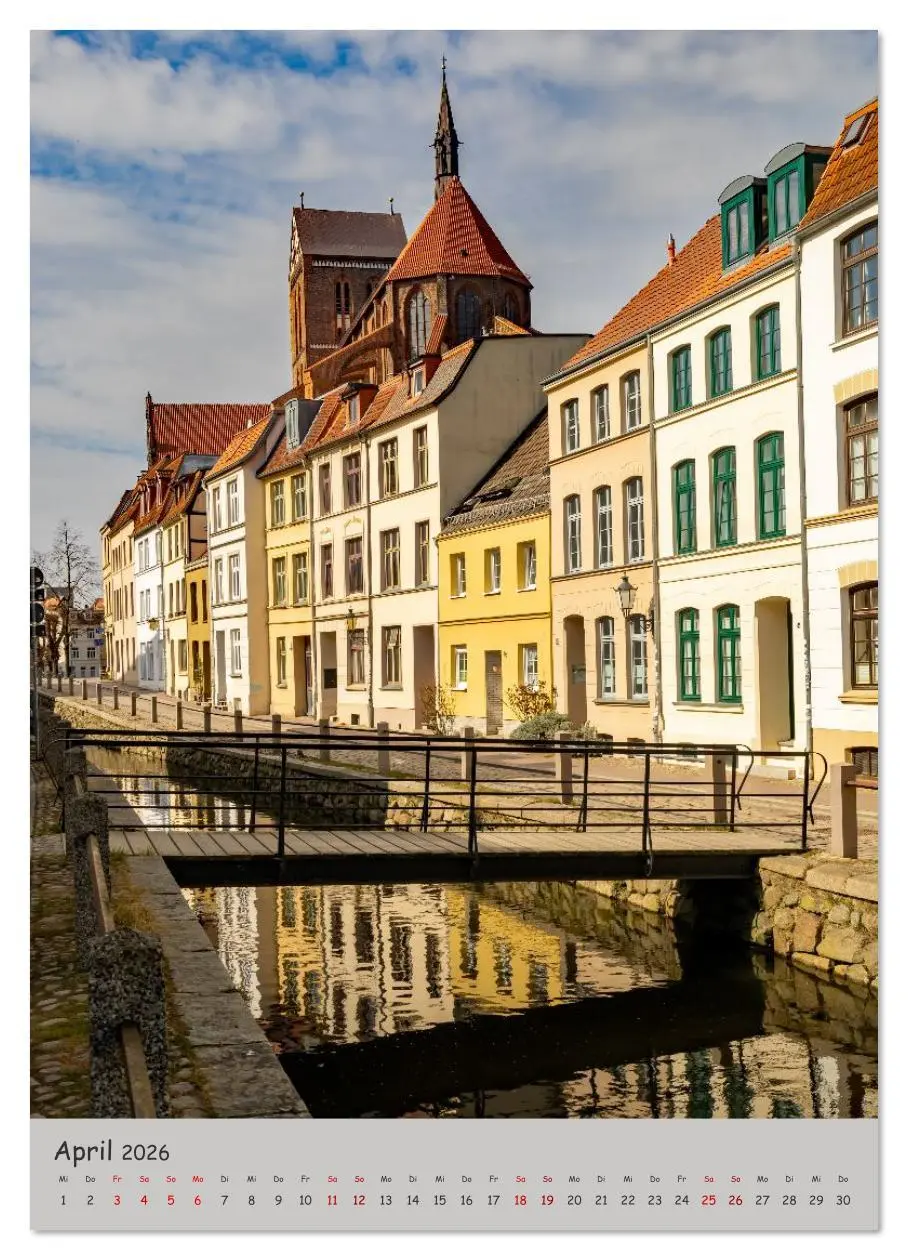 Bild: 9783457910733 | Wismar - UNESCO Welterbe in Deutschland (Wandkalender 2026 DIN A2...