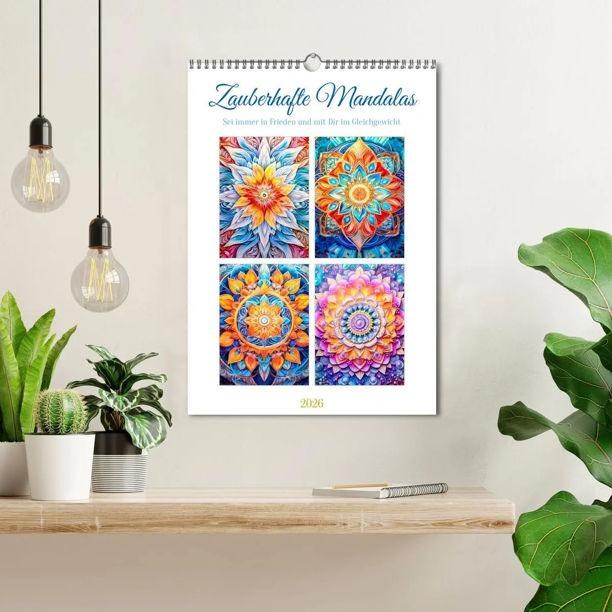 Bild: 9783516310733 | Zauberhafte Mandalas (Wandkalender 2026 DIN A3 hoch), CALVENDO...