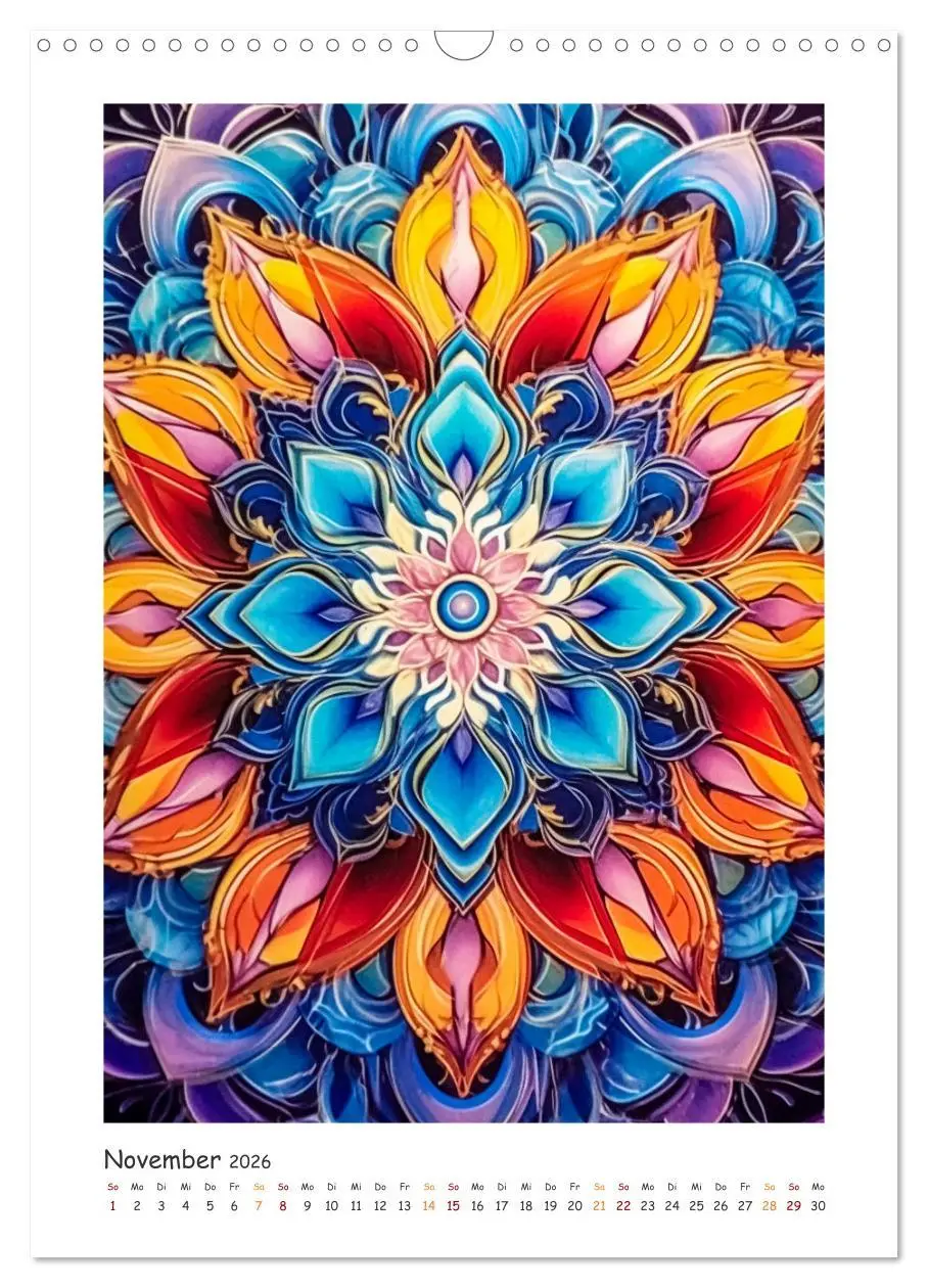 Bild: 9783516310733 | Zauberhafte Mandalas (Wandkalender 2026 DIN A3 hoch), CALVENDO...