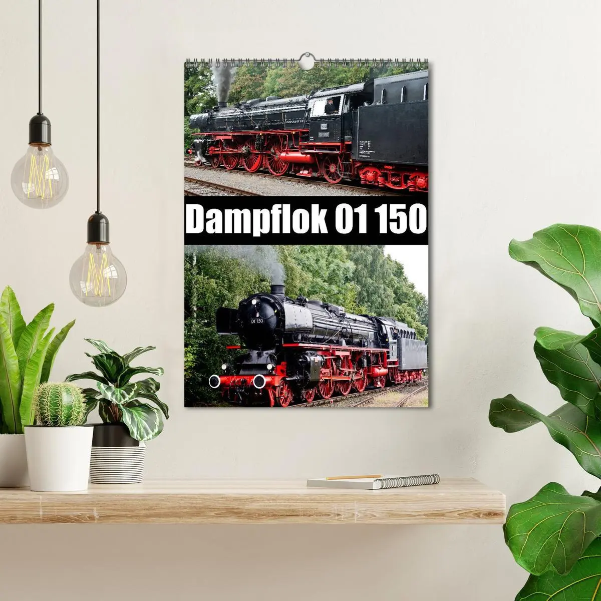 Bild: 9783516480733 | Dampflok 01 150 (Wandkalender 2026 DIN A3 hoch), CALVENDO...