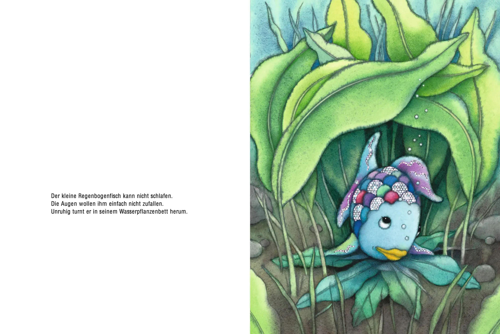 Bild: 9783314100833 | Schlaf gut, kleiner Regenbogenfisch | Marcus Pfister | Buch | 32 S.