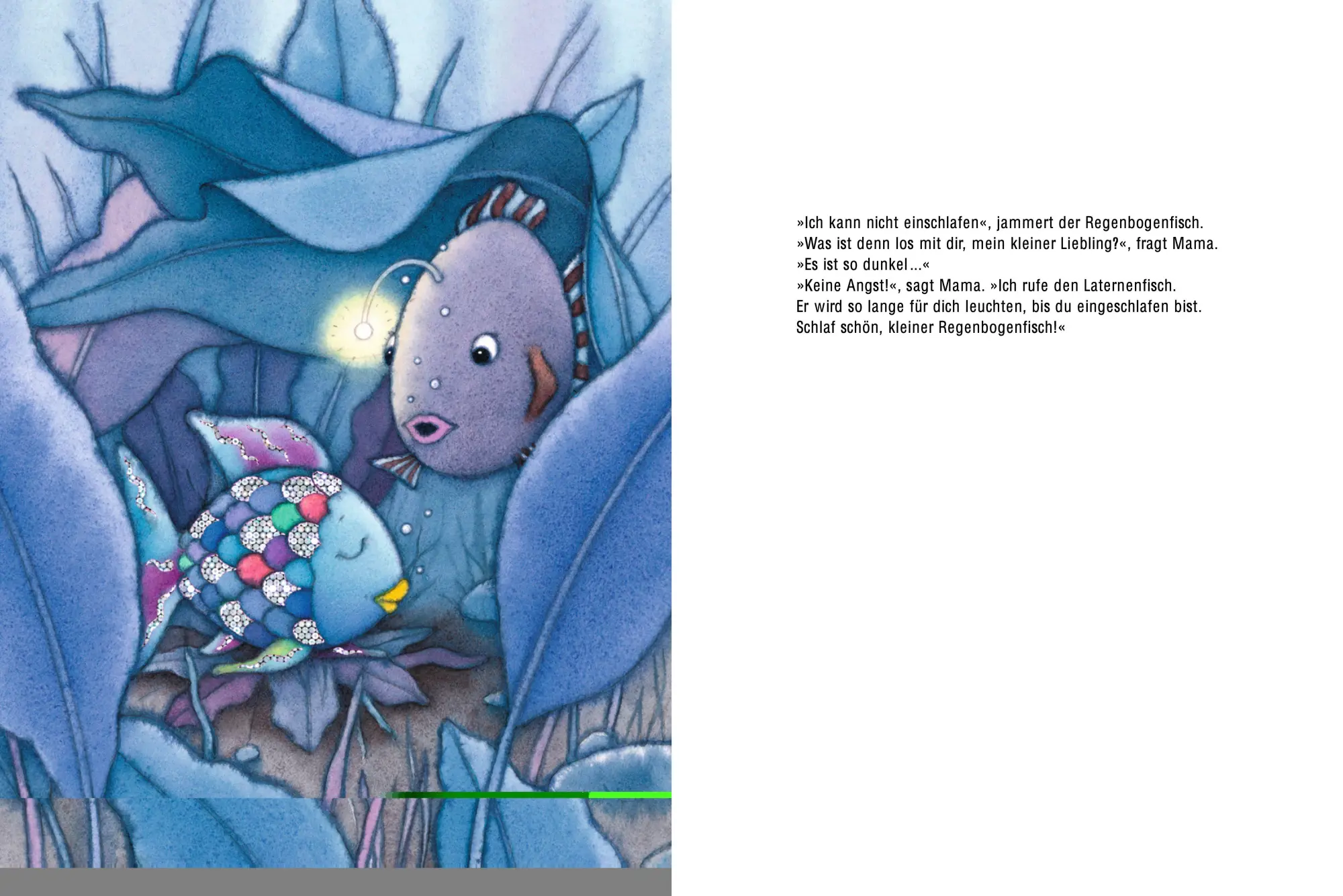 Bild: 9783314100833 | Schlaf gut, kleiner Regenbogenfisch | Marcus Pfister | Buch | 32 S.