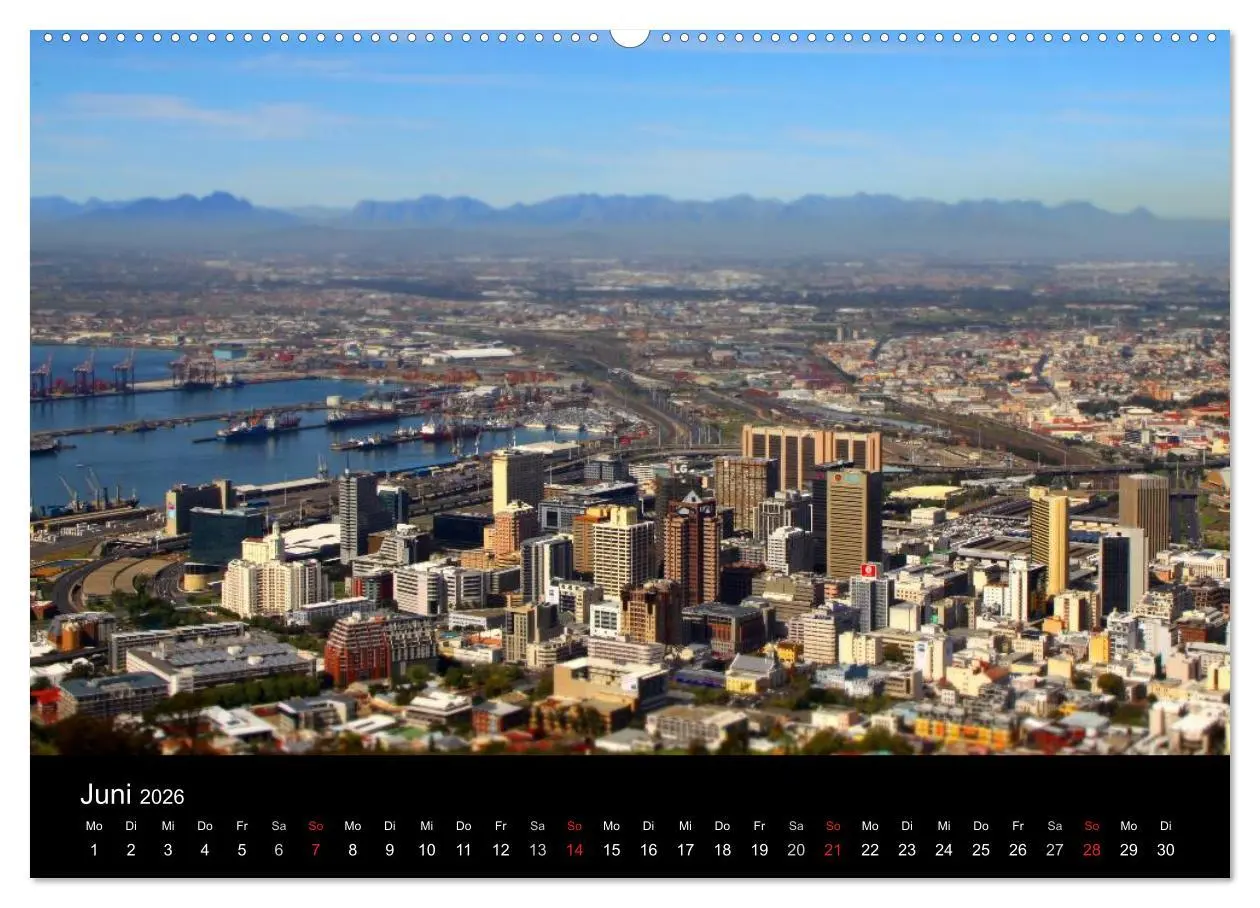 Bild: 9783516230833 | Kapstadt (Wandkalender 2026 DIN A2 quer), CALVENDO Monatskalender