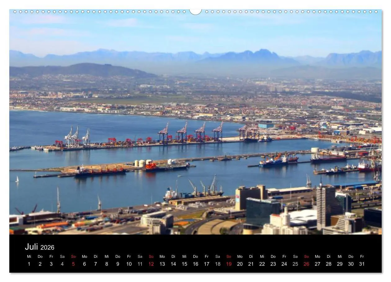 Bild: 9783516230833 | Kapstadt (Wandkalender 2026 DIN A2 quer), CALVENDO Monatskalender