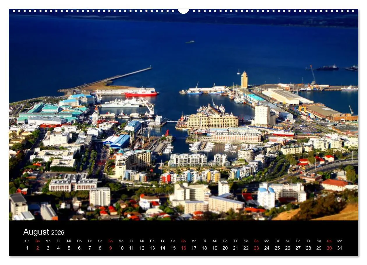 Bild: 9783516230833 | Kapstadt (Wandkalender 2026 DIN A2 quer), CALVENDO Monatskalender