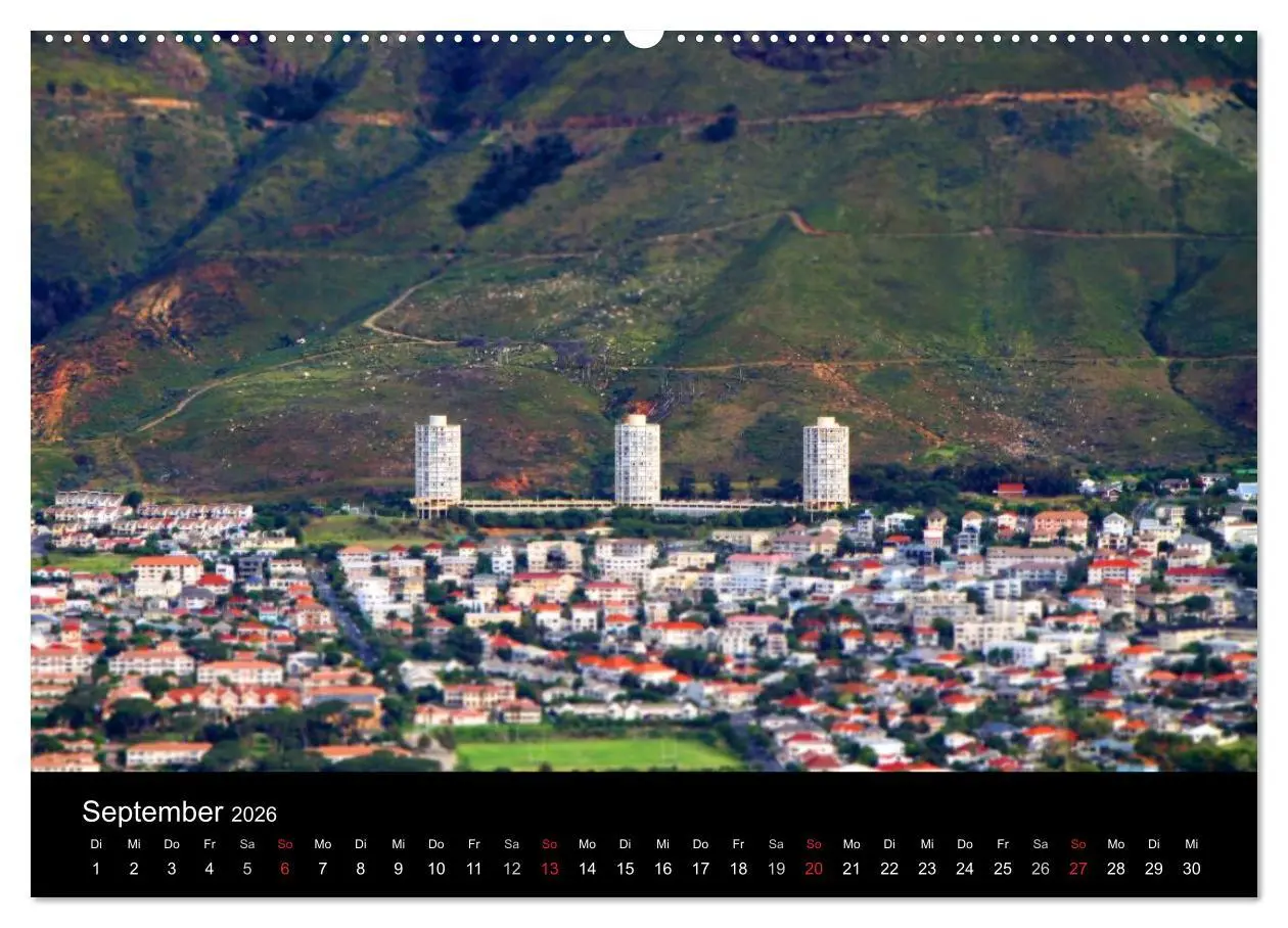 Bild: 9783516230833 | Kapstadt (Wandkalender 2026 DIN A2 quer), CALVENDO Monatskalender