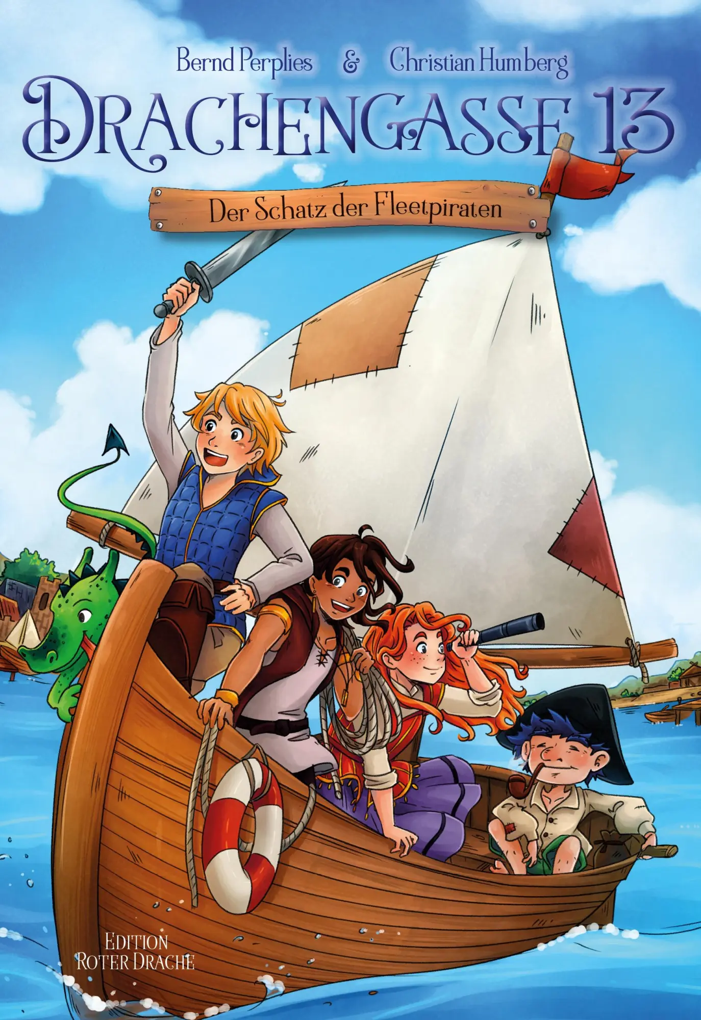 Cover: 9783968150833 | Drachengasse 13 | Der Schatz der Fleetpiraten | Humberg (u. a.) | Buch