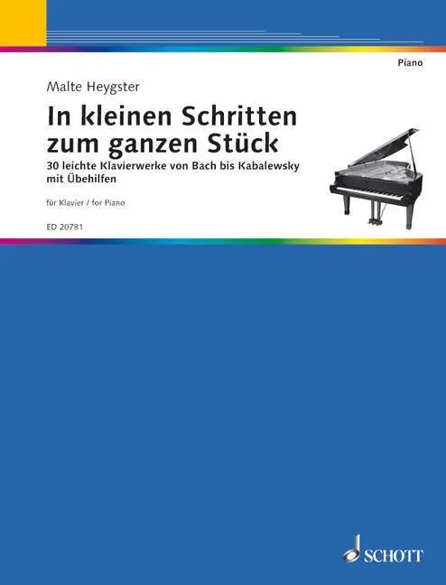 Cover: 9790001170833 | In kleinen Schritten zum ganzen Stück | Malte Heygster | Broschüre