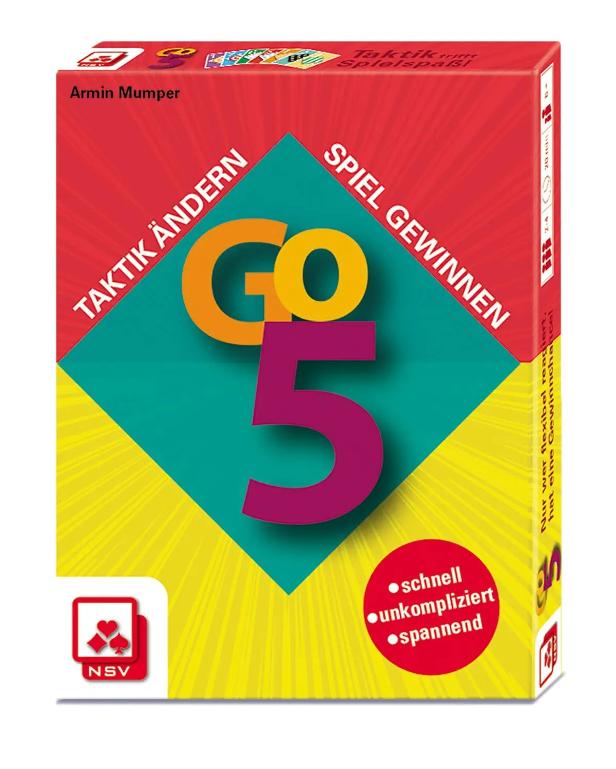 Cover: 4012426880933 | Go5 - Taktik ändern - Spiel gewinnen | Spiel | Deutsch | 2019