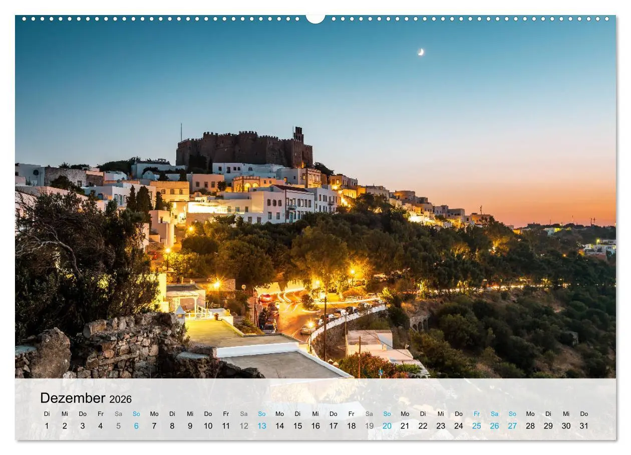 Bild: 9783457440933 | Patmos - Die heilige Insel (hochwertiger Premium Wandkalender 2026...