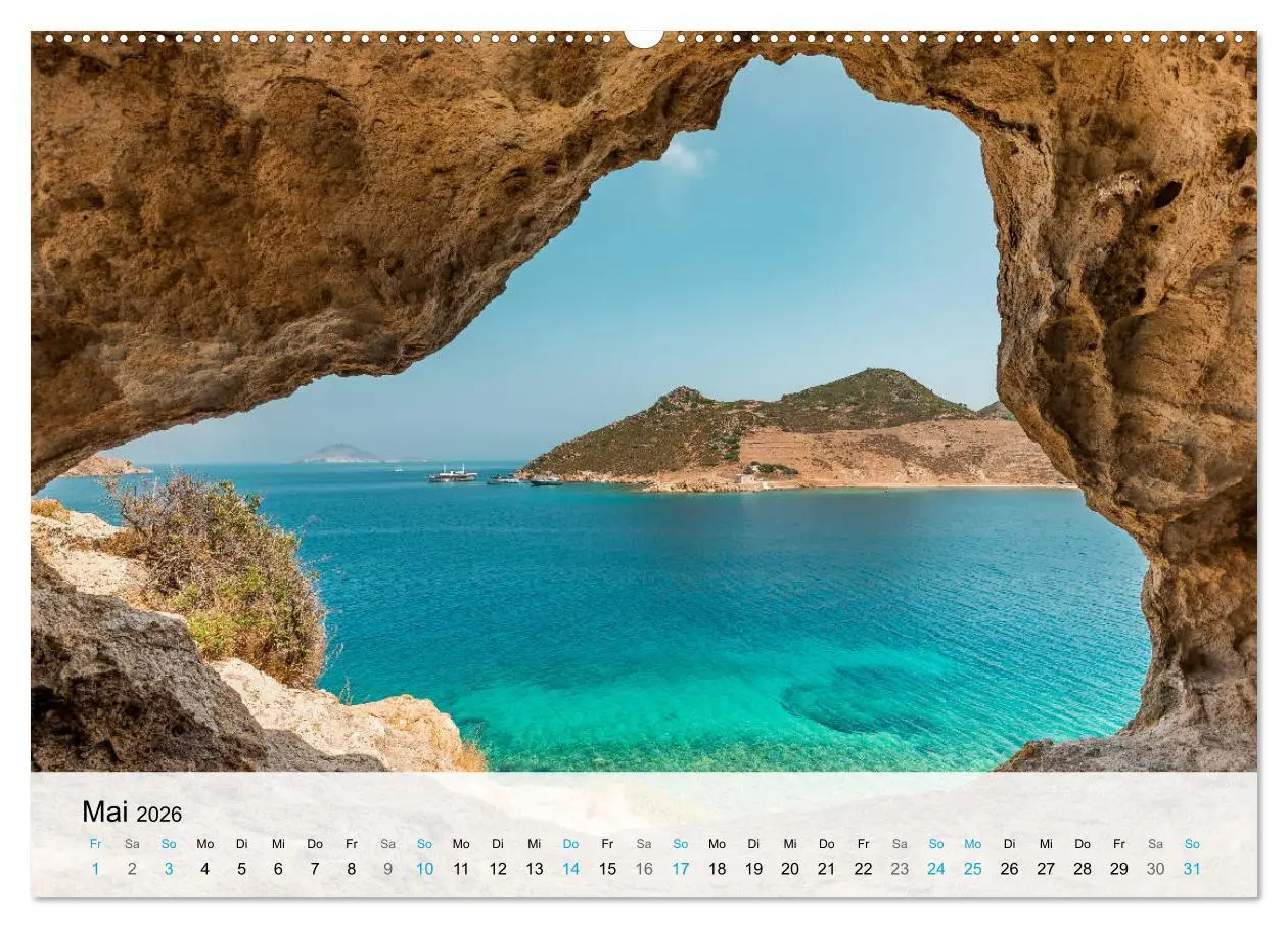Bild: 9783457440933 | Patmos - Die heilige Insel (hochwertiger Premium Wandkalender 2026...