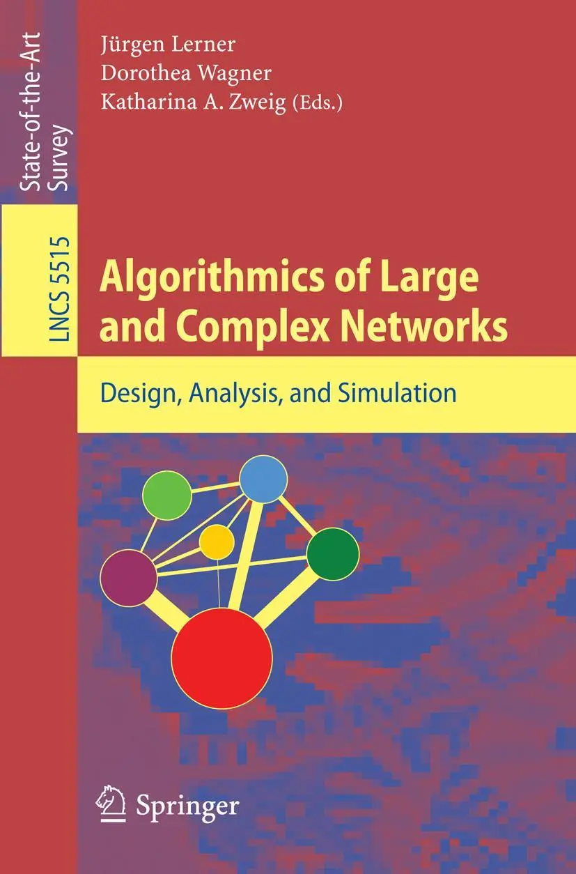 Cover: 9783642020933 | Algorithmics of Large and Complex Networks | Jürgen Lerner (u. a.) | x
