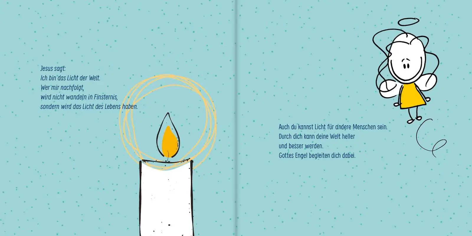 Bild: 9783963400933 | Ein Engel, der dich begleitet - ein Geschenkbuch zur Erstkommunion