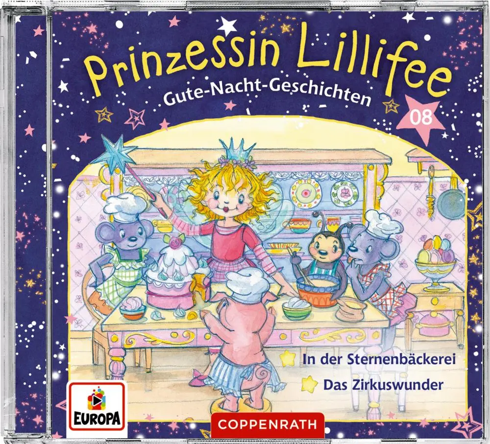 Cover: 4050003721033 | Prinzessin Lillifee - Gute-Nacht-Geschichten 08 | Finsterbusch | CD