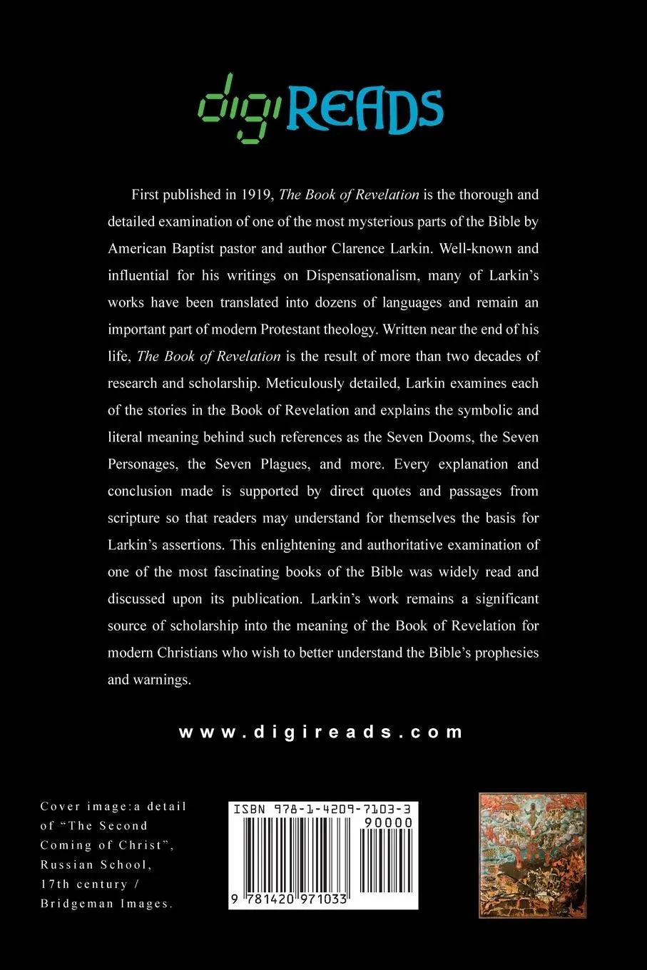 Rückseite: 9781420971033 | The Book of Revelation | Clarence Larkin | Taschenbuch | Englisch