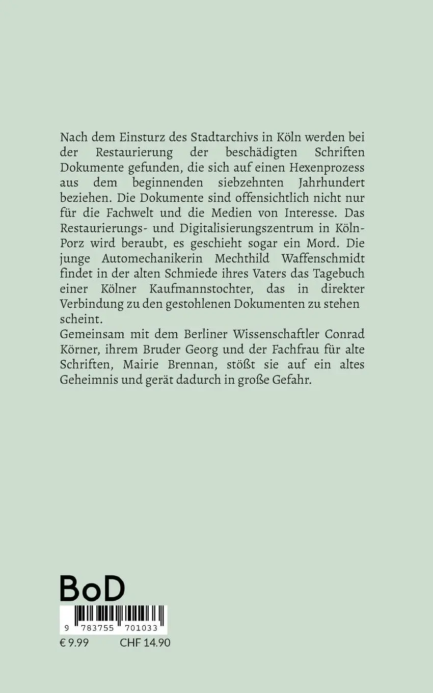 Rückseite: 9783755701033 | Der Stern des I-Sabbah | Klaus Krüth | Taschenbuch | 354 S. | Deutsch
