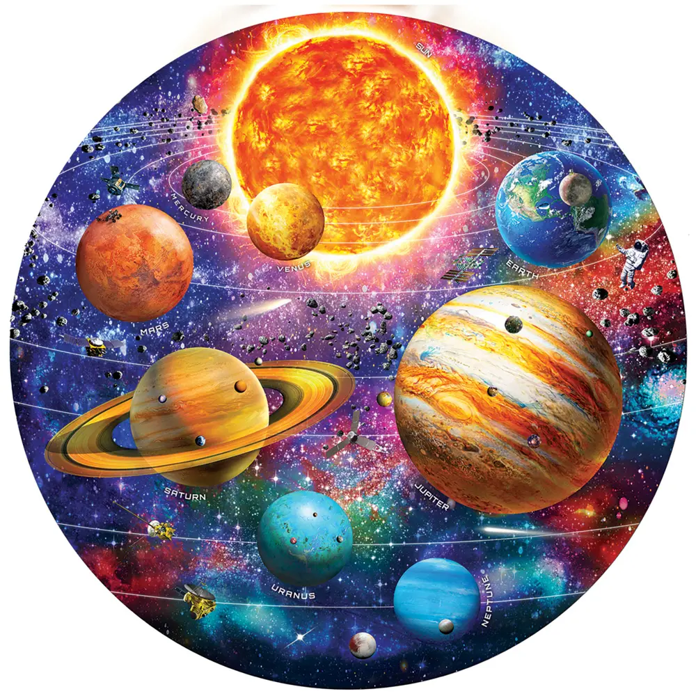 Bild: 628136661133 | Weltraum Puzzle - Bodenpuzzle | Spiel | In Spielebox | 8048-6113