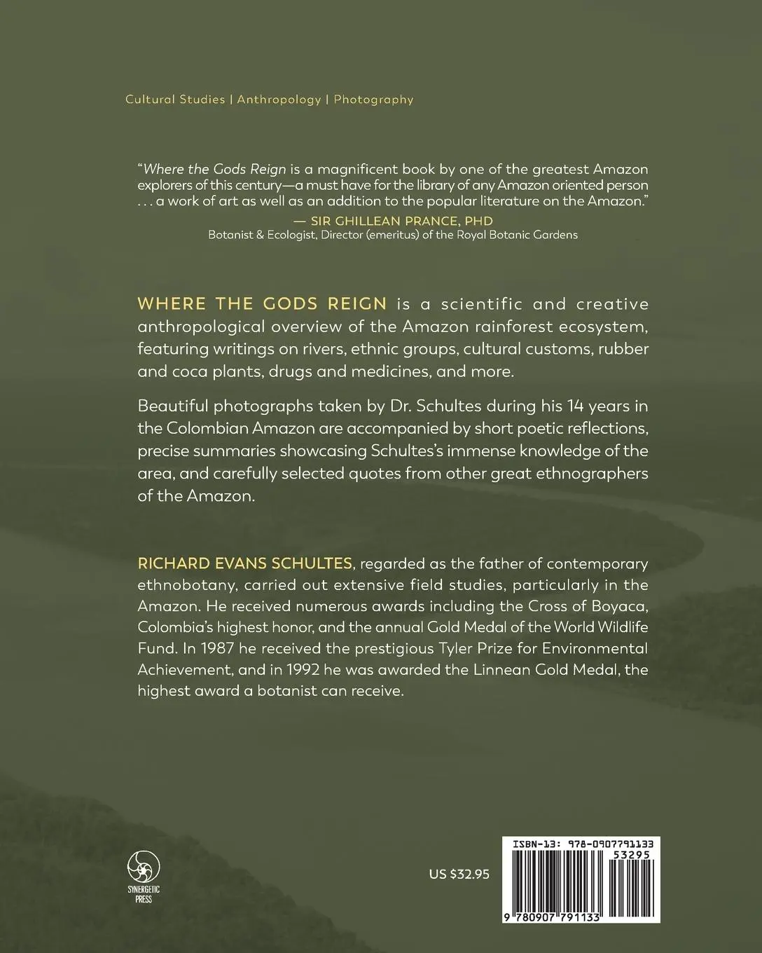 Rückseite: 9780907791133 | Where the Gods Reign | Plants and Peoples of the Colombian Amazon