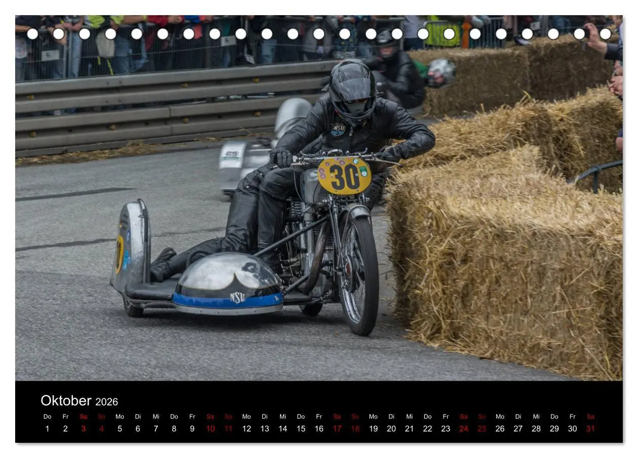Bild: 9783457871133 | Motorsport Klassiker (Tischkalender 2026 DIN A5 quer), CALVENDO...
