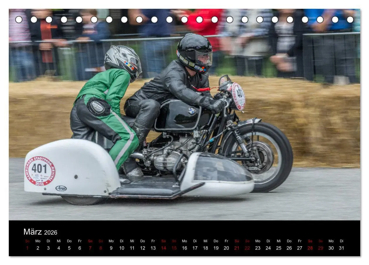 Bild: 9783457871133 | Motorsport Klassiker (Tischkalender 2026 DIN A5 quer), CALVENDO...