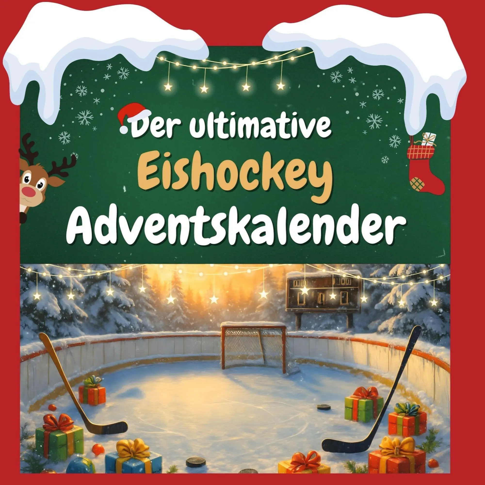 Cover: 9783695301133 | Der ultimative Eishockey-Adventskalender | Luisa Lang | Taschenbuch