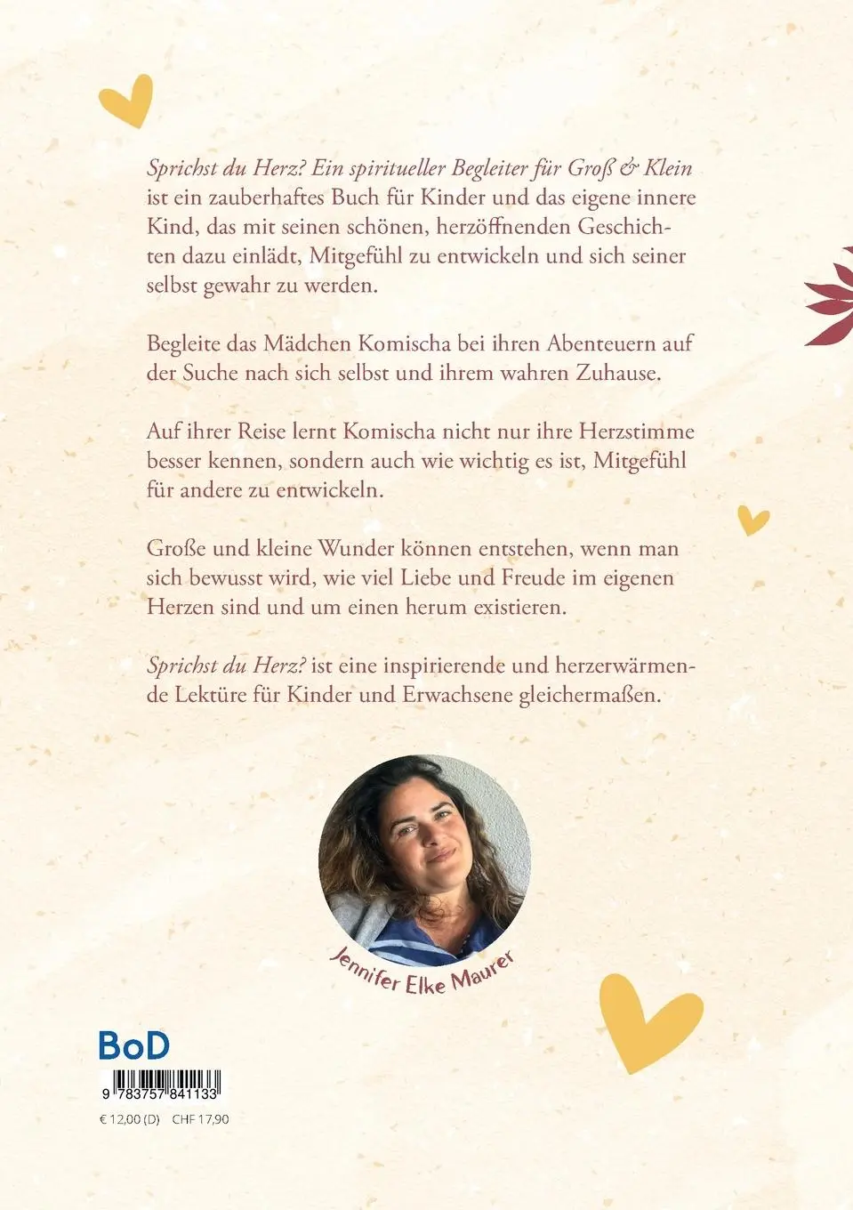 Rückseite: 9783757841133 | Sprichst du Herz? | Ein spiritueller Begleiter für Klein und Groß