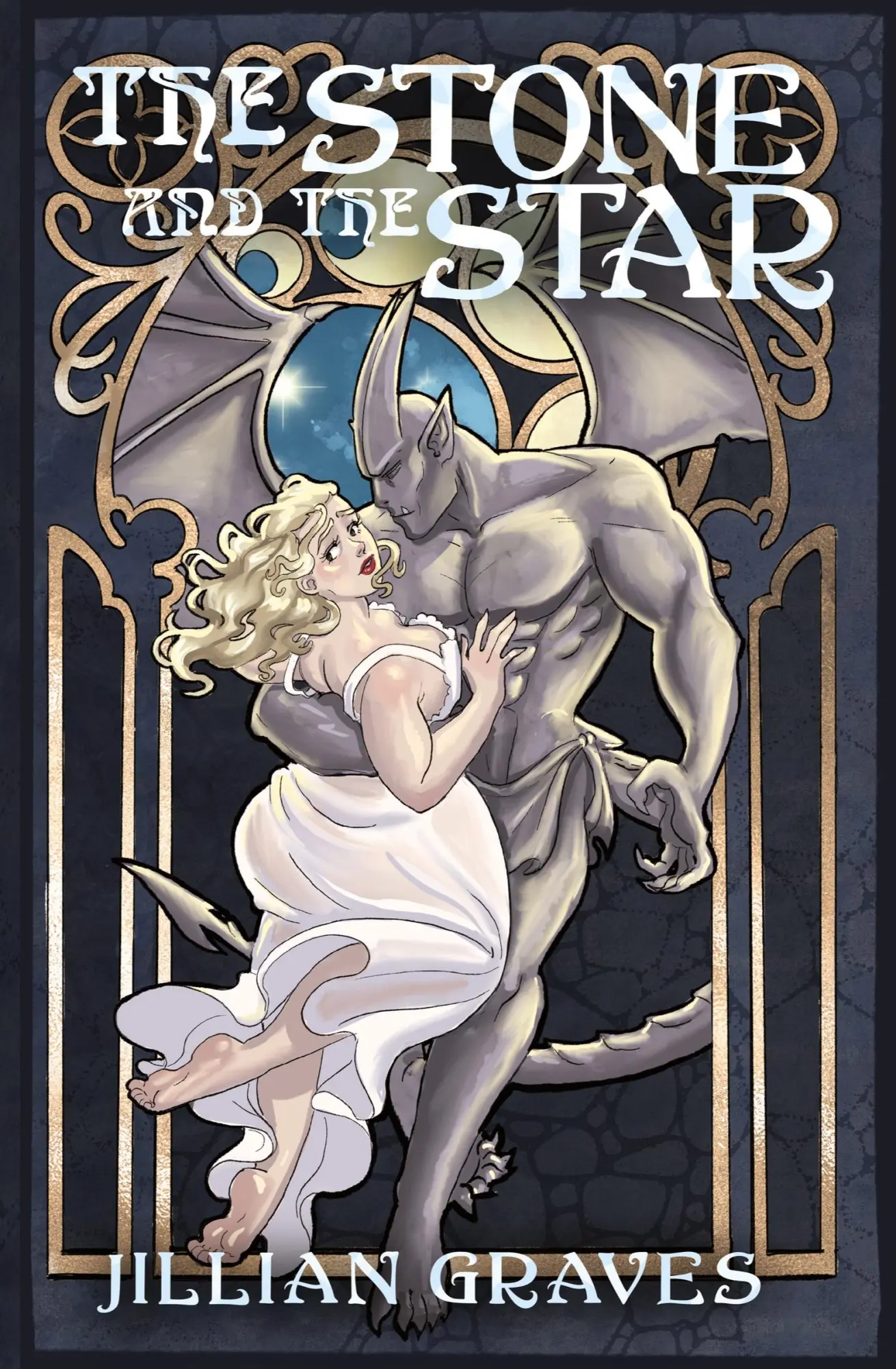Cover: 9798986021133 | The Stone and The Star | A Gargoyle Monster Romance Novella | Graves