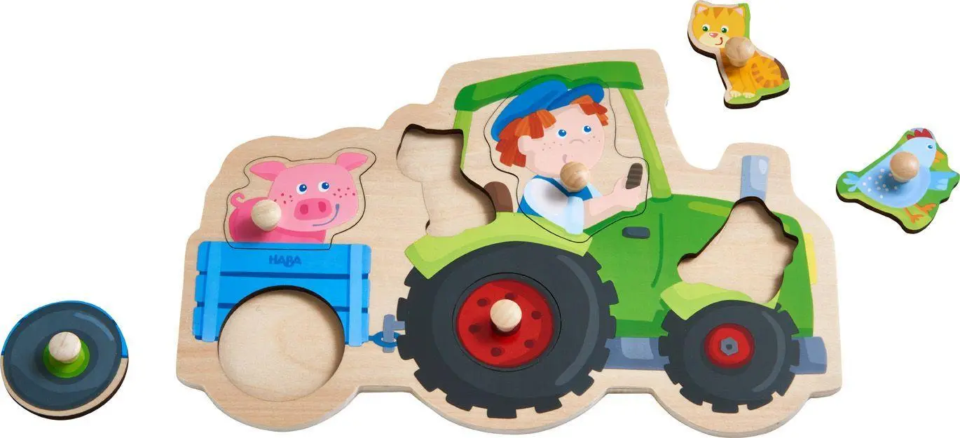 Bild: 4010168251233 | Greifpuzzle Lustige Traktorfahrt | Spiel | Brettspiel | 1305550001
