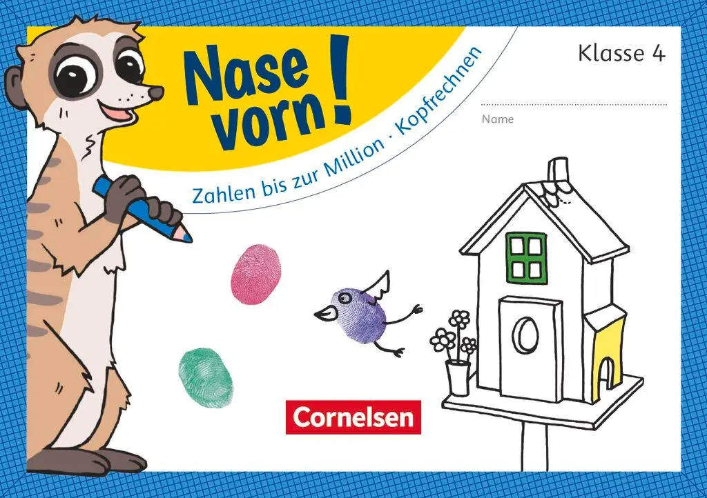 Cover: 9783060841233 | Nase vorn! - Mathematik 4. Schuljahr - Zahlen bis zur...