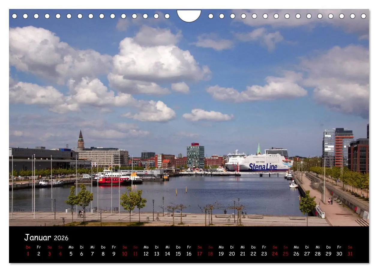 Bild: 9783457931233 | Kiel - Stadt an der Förde (Wandkalender 2026 DIN A4 quer), CALVENDO...