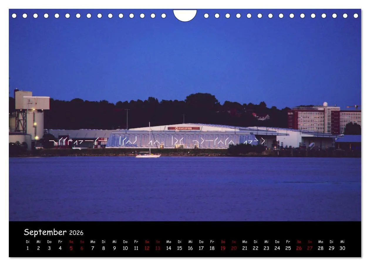 Bild: 9783457931233 | Kiel - Stadt an der Förde (Wandkalender 2026 DIN A4 quer), CALVENDO...