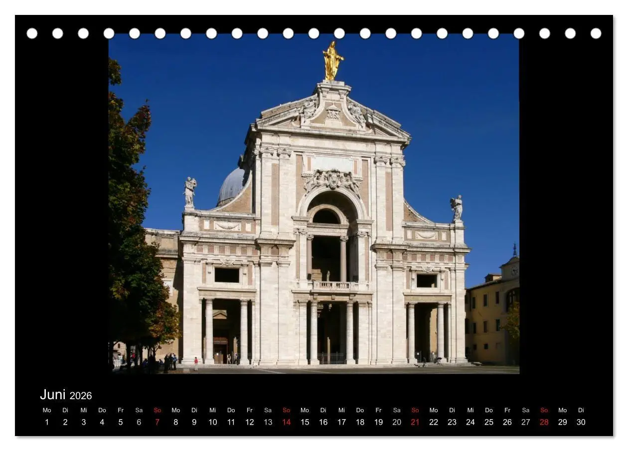 Bild: 9783516191233 | Auf den Spuren des Hl. Franziskus (Tischkalender 2026 DIN A5 quer),...