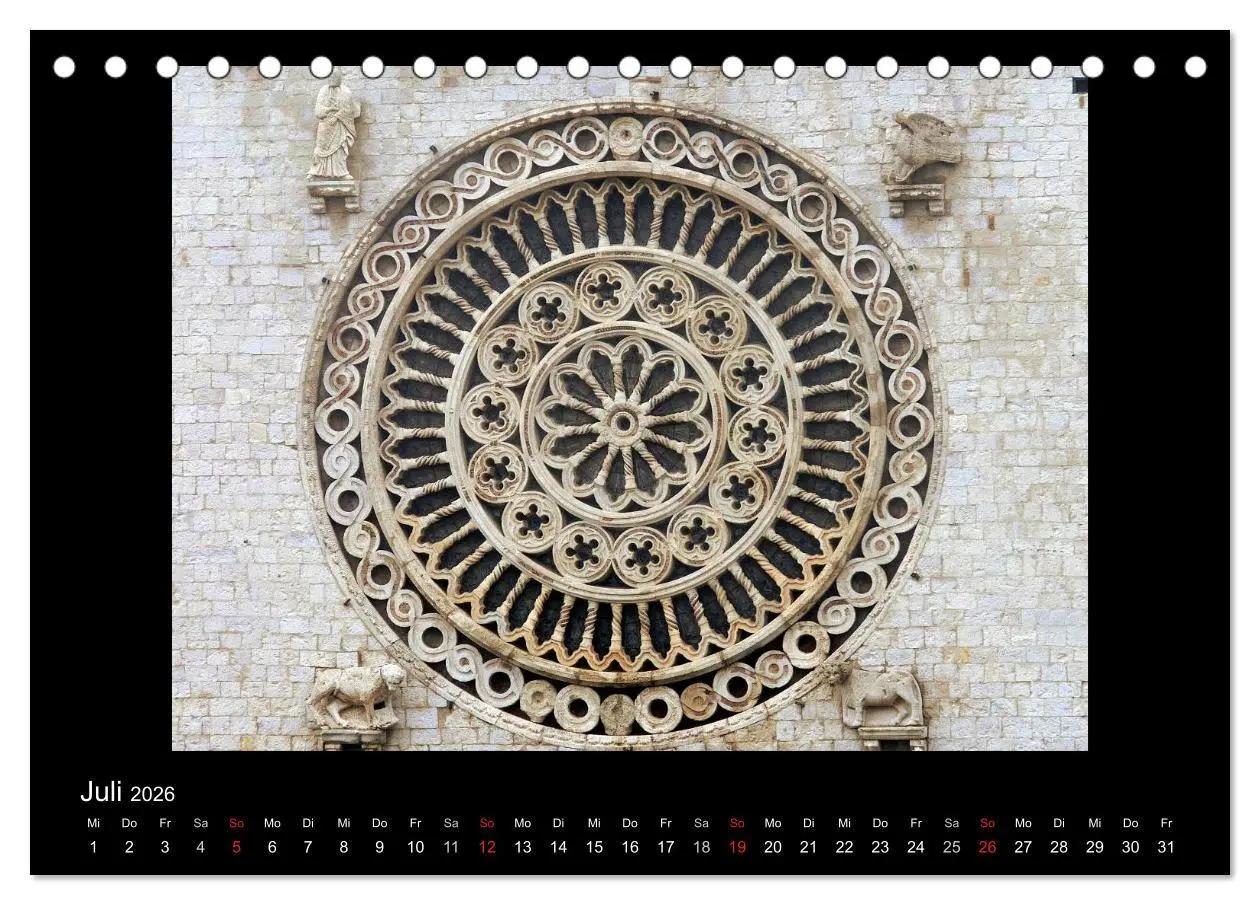 Bild: 9783516191233 | Auf den Spuren des Hl. Franziskus (Tischkalender 2026 DIN A5 quer),...